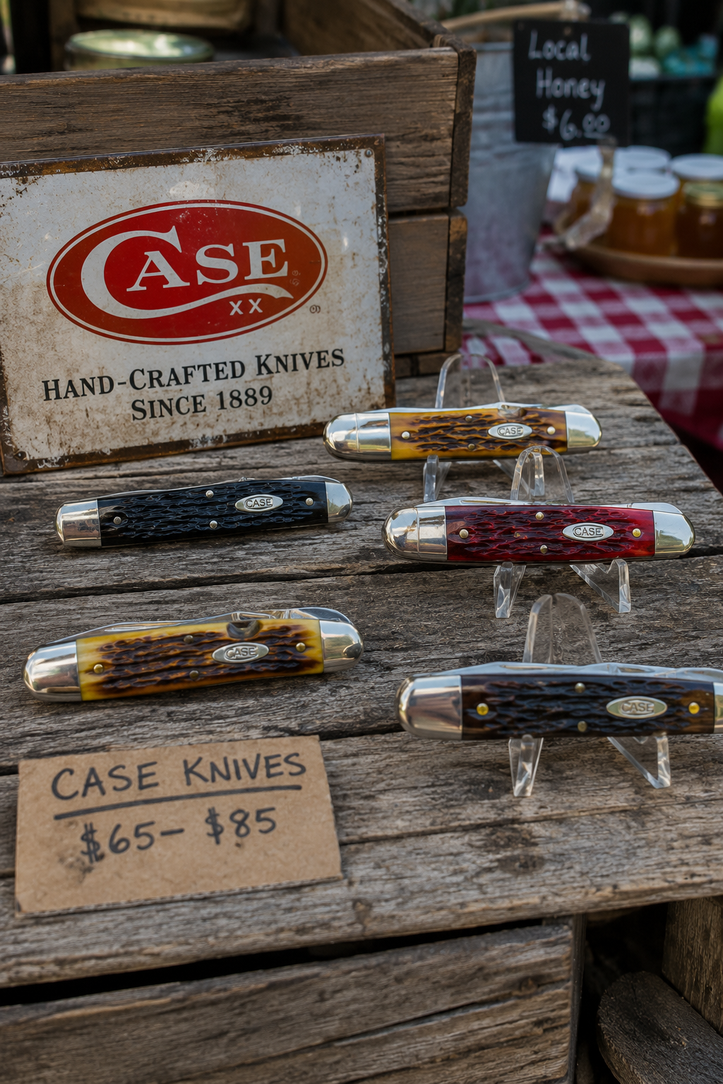 New Case Knives Available at Joe’s Market Booth