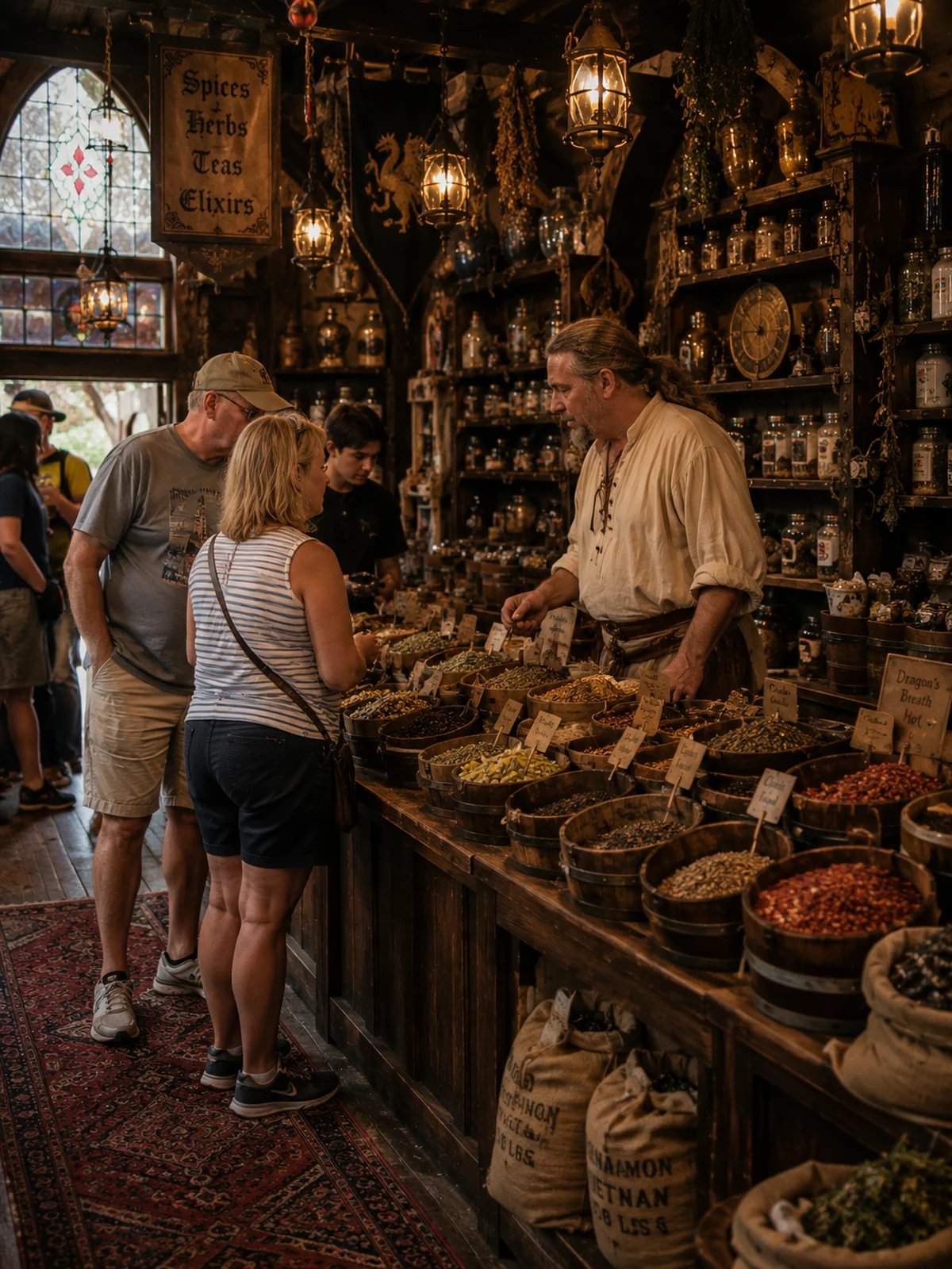 The Dawn Trader Spice and Tea Shop