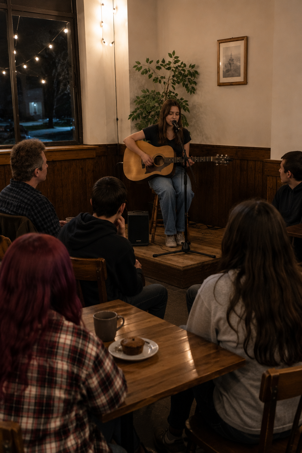 Great Job Kelsey! – G&S Cafe Open Mic Night